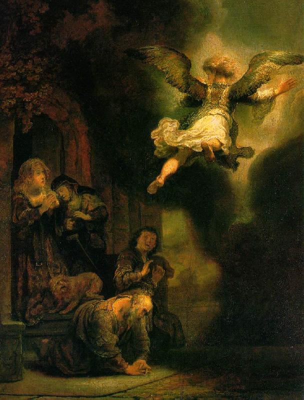  The Archangel Leaving the Family of Tobias